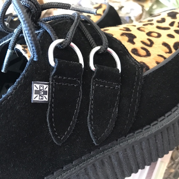 TUK  BLACK & LEOPARD VIVA LOW - Picture 12 of 16